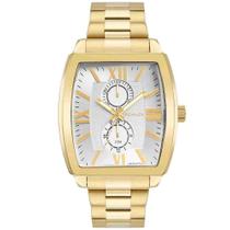 Relógio technos masculino grandtech dourado 6p23am/1k
