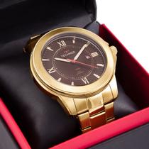 Relógio Technos Masculino Grandtech Dourado - F06111AA/4M