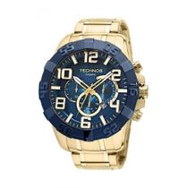 Relógio Technos Masculino Legacy OS20IQS/1A Dourado Azul