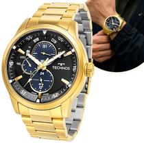 Relógio Technos Masculino Linha Grandtech Original Multifunção Analógico Quartz De Pulso Robusto Prova Dágua em 50 Metros Relógio Technos Masculino Linha Grandtech Original Multifunção Analógico Quartz De Pulso Robusto Prova Dágua em 50 Metros