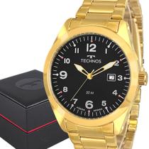 Relógio Technos Masculino Original Dourado Prova D'água Top