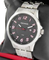 Relógio technos masculino prata 2115kpw/1r
