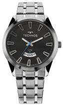 Relógio Technos Masculino Prata Aço - 2115kzb/1p