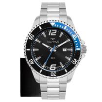 Relógio Technos Masculino Prata Aço Inox 2115ncn/1a Kit Nfe