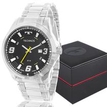 Relógio Technos Masculino Prata Top Original Prova D'água