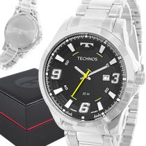 Relógio Technos Masculino Prata Top Original Prova D'água