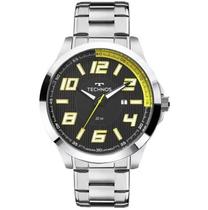 Relógio Technos Masculino Racer Prata 2115KNE/1Y Relógio Technos Masculino Racer Prata 2115KNE/1Y