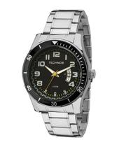 Relógio Technos Masculino Racer Prata 2115KSL/1Y Relógio Technos Masculino Racer Prata 2115KSL/1Y