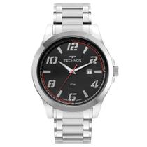 Relógio Technos Masculino Racer Prata - 2115uag/1p Relógio Technos Masculino Racer Prata - 2115uag/1p