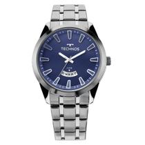 Relógio Technos Masculino Racer Prata Aço Inoxidável Analógico - 2115KZB/1A Relógio Technos Masculino Racer Prata Aço Inoxidável Analógico - 2115KZB/1A