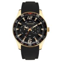Relógio Technos Masculino Racer Premium Calendário Multifunção Dourado 6P25CB/2B