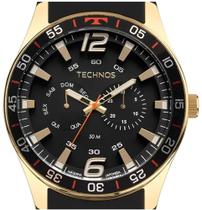 Relógio Technos Masculino Racer Premium Calendário Multifunção Dourado 6P25CB/2B
