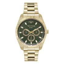 Relógio Technos Masculino Ref: 6p79bz/1v Multifunção Riviera Dourado Relógio Technos Masculino Ref: 6p79bz/1v Multifunção Riviera Dourado