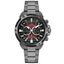 Relógio Technos Masculino Ref: Js25bcu/1n Cronógrafo Grafite