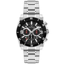 Relógio Technos Masculino Ref: Js25bdg/1p Cronógrafo Prateado
