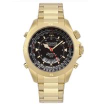 Relógio Technos Masculino Skydiver Pilot Dourado WT20565 4P