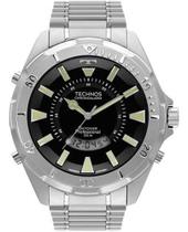 Relógio Technos Masculino Skydiver Prata Caixa Grande WT205FY/1P
