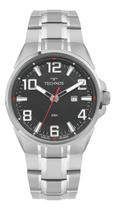 Relógio Technos Masculino Skymaster Prata 2115tww1c Bisel Cinza