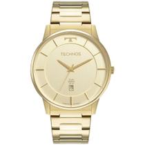 Relógio Technos Masculino Slim Dourado - Gm10yp-1x Gm10yp-1x