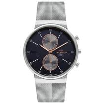 Relógio Technos Masculino Slim Prata Minimalista VD36AB/1A