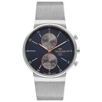 Relógio Technos Masculino Slim Prata VD36AB/1A Relógio Technos Masculino Slim Prata VD36AB/1A