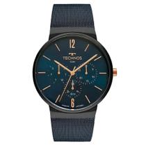 Relógio Technos Masculino Slim safira 6P29AKPS/4A Relógio Technos Masculino Slim safira 6P29AKPS/4A