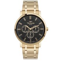 Relógio Technos Masculino Slim Safira Dourado 6P29AME/1P