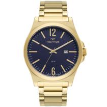 Relógio technos masculino steel 2115mzm/1a dourado