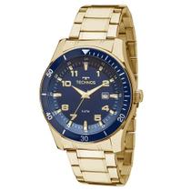 Relógio Technos Masculino Steel Dourado 2115MQLS4A