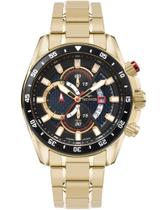 Relógio technos masculino ts carbon original oferta dourado os1abq/1a