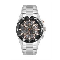 Relógio Technos Masculino Ts Carbon Prata - JS15EMZ/1T