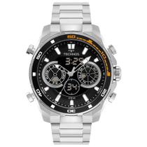Relógio technos masculino ts digiana prata - bj3530ac/1p