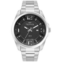 Relógio TECHNOS prata analógico masculino 2117LEG/1P