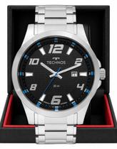 Relógio Technos Racer Masculino Aço Inox Prata 5ATM 45mm 2115ubb/1p Relógio Technos Racer Masculino Aço Inox Prata 5ATM 45mm 2115ubb/1p