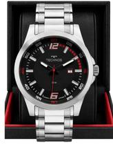 Relógio Technos Racer Masculino Prata Aço Inox 5 ATM 45mm 2115Nbb/1k Relógio Technos Racer Masculino Prata Aço Inox 5 ATM 45mm 2115Nbb/1k