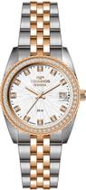 Relógio Technos Riviera Bicolor Ouro Rosé prata 2117lft1k Feminino