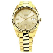 Relógio TECHNOS Riviera feminino dourado 2415CH/4X