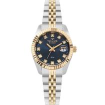 Relógio Technos Riviera Prata Dourado Feminino 2015CEM 1A