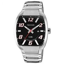Relógio TECHNOS Skymaster masculino analógico aço 2115KLL/1P