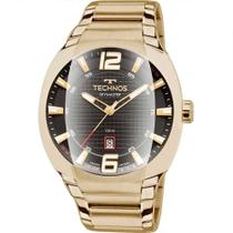 Relógio Technos Skymaster Masculino Dourado Aço 2115mwls/1p