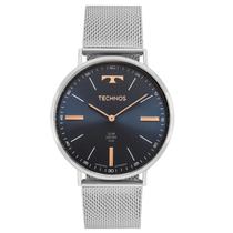 Relógio Technos Slim 2025LUE/1A Prata Masculino