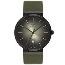 Relógio TECHNOS Slim masculino safira verde GM12AI/0V