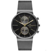 Relógio Technos Slim VD36AC-1F Grafite Masculino