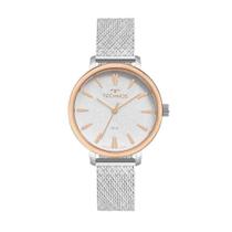 Relógio Technos Style Prata/Rose Feminino 2036Msi/1E
