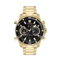 Relógio Technos Ts Digitech Dourado Masculino BJ3530AA/1P Relógio Technos Ts Digitech Dourado Masculino BJ3530AA/1P