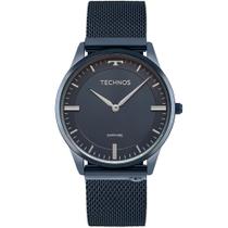 Relógio Technos Unissex Slim Azul 9T22AN/4A