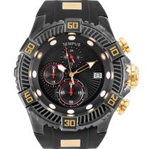 Relógio Tempus All Black Gold ZW30474J