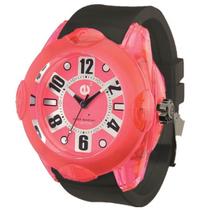 Relógio Tendence Rainbow Silicone E0130058 - Rosa