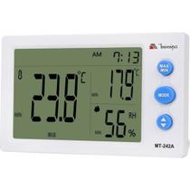 Relógio Termo-Higrômetro Display Branco - MT-242A - MINIPA