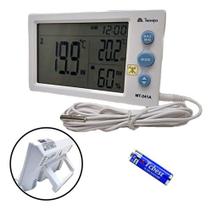 Relógio Termo Higrômetro Interno E Externo Mt 241a Minipa Relógio Termo Higrômetro Interno E Externo Mt 241a Minipa